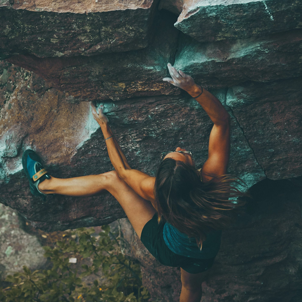 Rock climbing